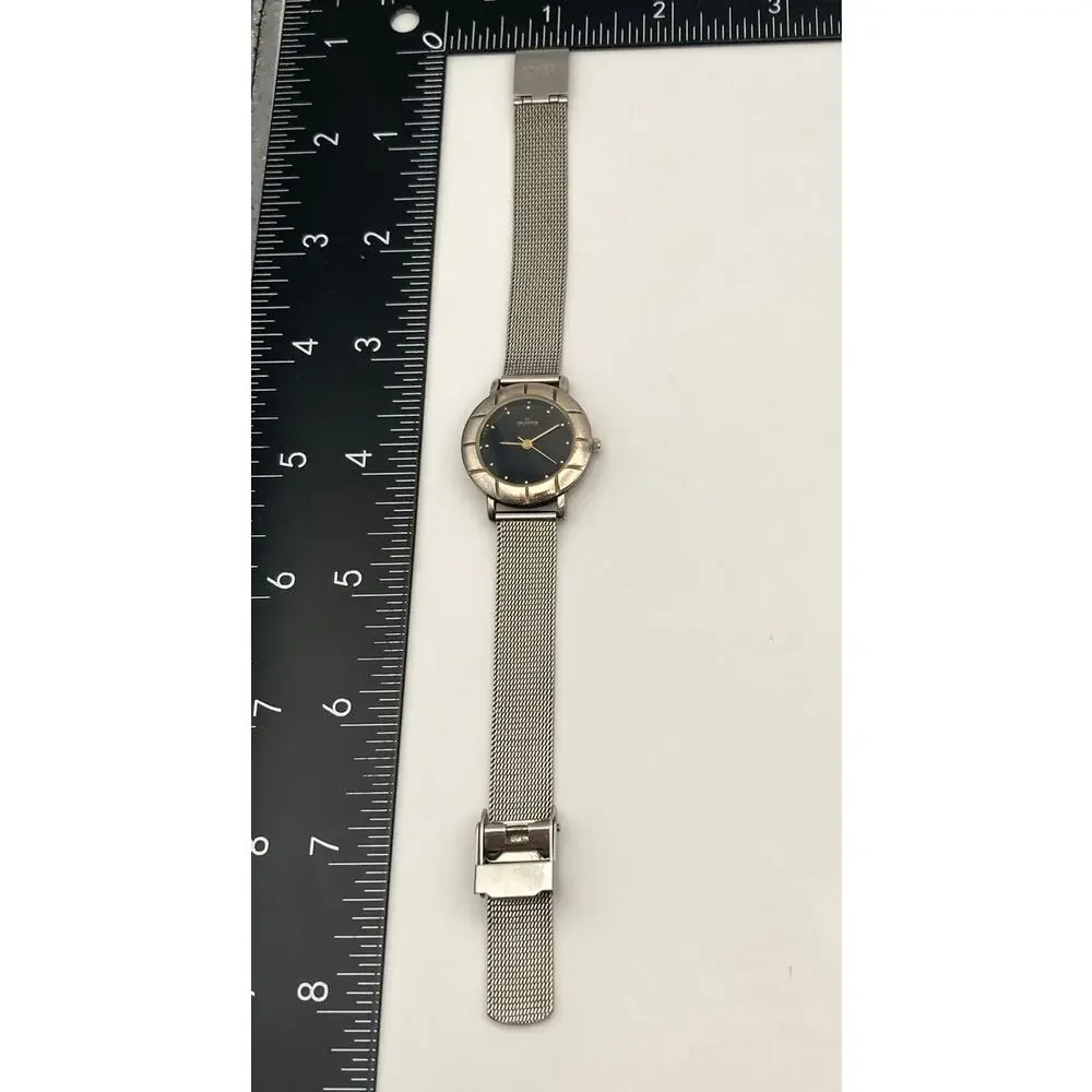 Skagen Sterling Minimalist Slim Women's Watch 26mm - New Battery - Adjustable-WR